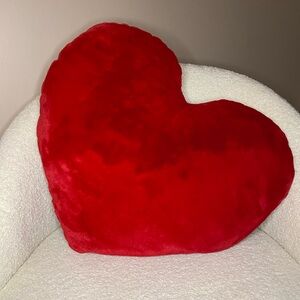 Target Threshold Plush Red Heart Pillow